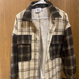 PRINCESS POLLY FLANNEL JACKET